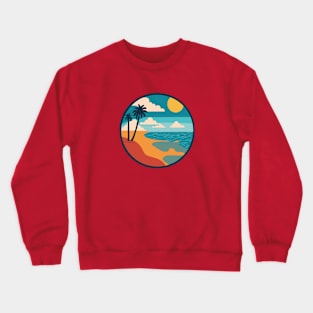 Sun, beach and sea Crewneck Sweatshirt